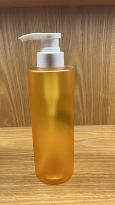 Heiße Stempel-PET-Plastikshampoo-Pumpflasche kundenspezifisches Soem Verpacken