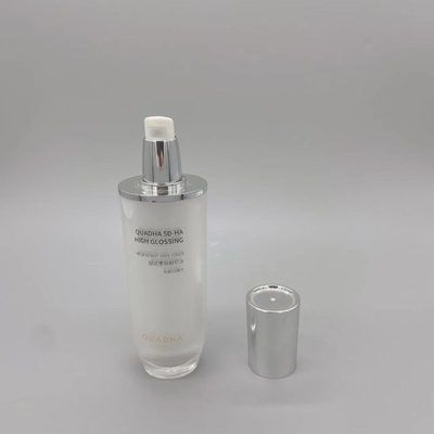 Toner-Flaschen-ovaler Zylinder Plastik-100ml 120ml Skincare kosmetischer