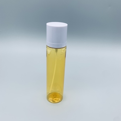 Kosmetische pp. luftlose Sahneflasche der Lotions-transparent
