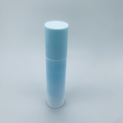 Kosmetisches Verpacken der blauen luftlosen Lotions-Pumpflasche pp. für Lotionswesentliches