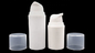 Matt-pp. silberne luftlose Pumpflasche 30ml 50ml des weißen acrylsauerserum-
