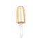 drückentropfenzähler-Plastikflaschen-Tropfenzähler Straw Anodized des Gold13 415