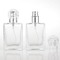klare quadratische Glasspray-Pumpflasche-Malerei-Beschriftung des parfüm-100ml