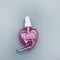 Mini Heart Leaf Shape Cosmetic-HAUSTIER Flaschen-Handdesinfizierer mit Schlüsselkette