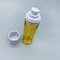 Kosmetische pp. luftlose Sahneflasche der Lotions-transparent