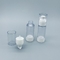 Weiße transparente luftlose acrylsauerflasche 15 30 50ML