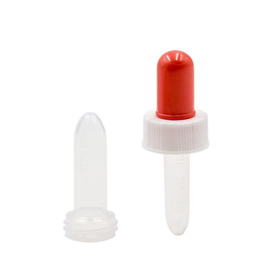 Qualität  0.25ml Red Head Plastic Bottle Dropper Pipette Packaging usine